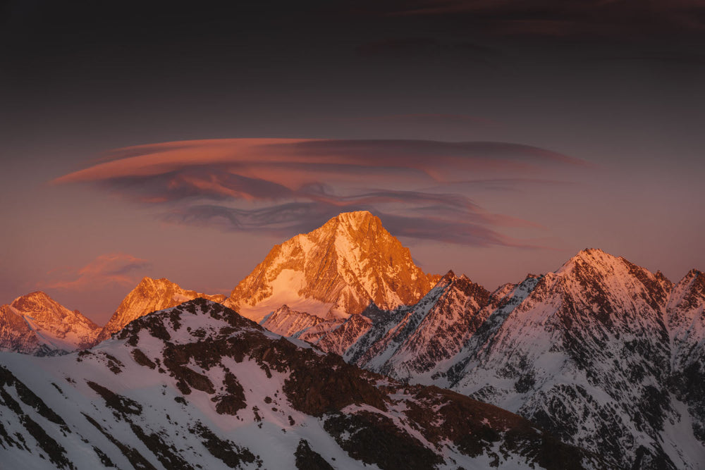 Bietschhorn Abendrot