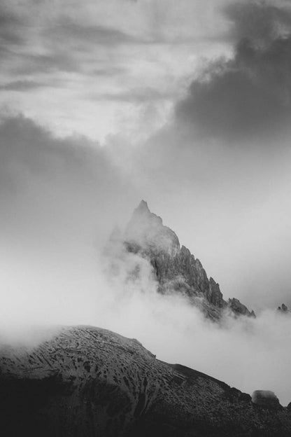 Foggy Mountain BW