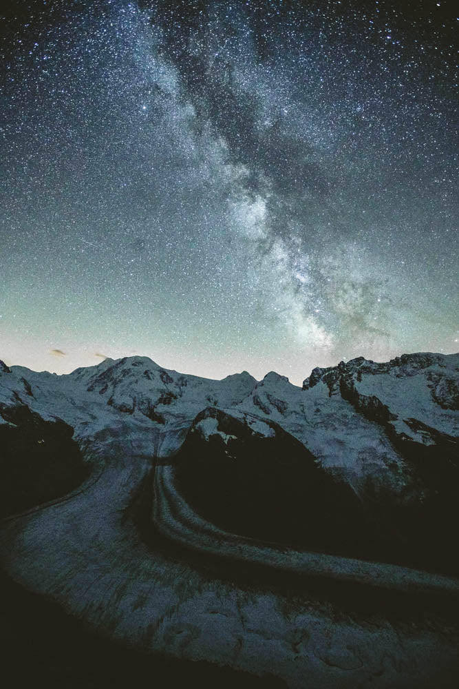 Gornergletscher Night